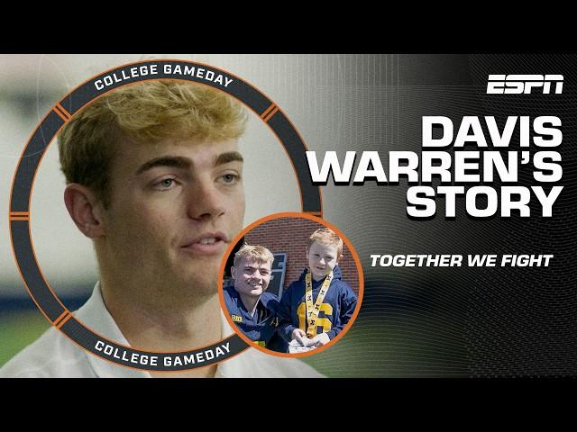 Michigan QB Davis Warren's inspirational fight with childhood leukemia | College GameDay