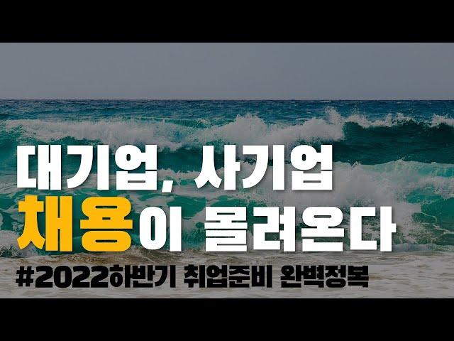 어서와 취업은 처음이지? | 대기업·사기업 취업준비 완벽정리