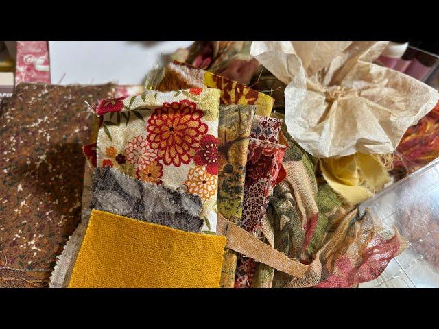 Junk journal Challenge October Details.  Basic journal and ephemera! Join us!!