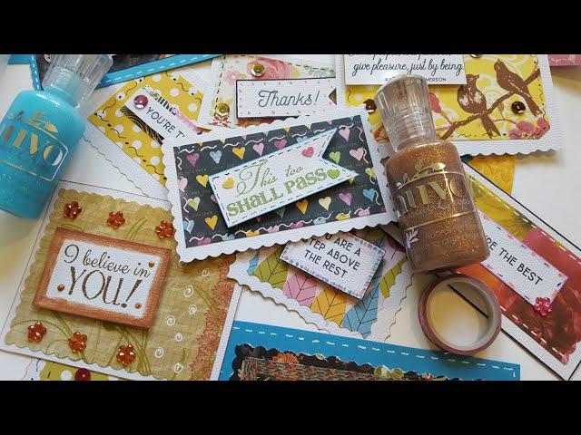 USING SCRAPS TO MAKE CARD EMBELLISHMENTS | PAPER CRAFTS