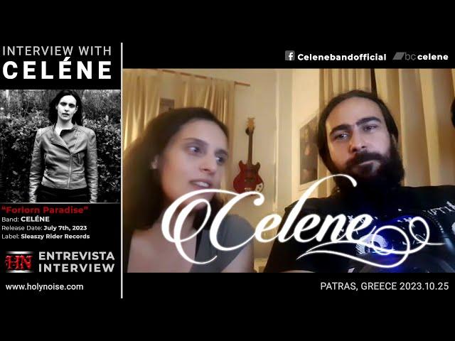 TRAILER | #Interview with Anastasia and Dionysis from #CELÉNE #PostBlack #Gothic #Metal #Greece