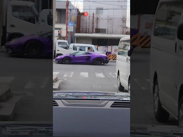 Spotted in Kyoto. I bet this guy is not from Kyoto. Too wild for polished Kyoto. #lamborghini