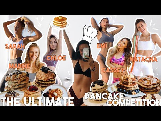 Which Influencer Has The BEST Protein Pancakes? THE ULTIMATE PANCAKE COMPETITION (ft. My Parents)