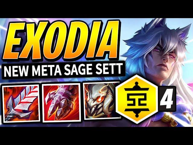 NEW META EXODIA SETT to Win in TFT Ranked Patch 14.11 | Teamfight Tactics Set 11 I Best Comps Guide