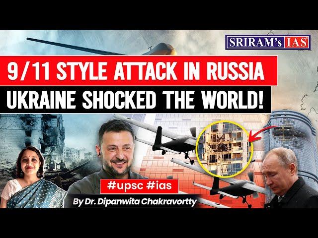 9/11 Style Attack in Russia | Ukraine Massive drone attack shocked the world !!