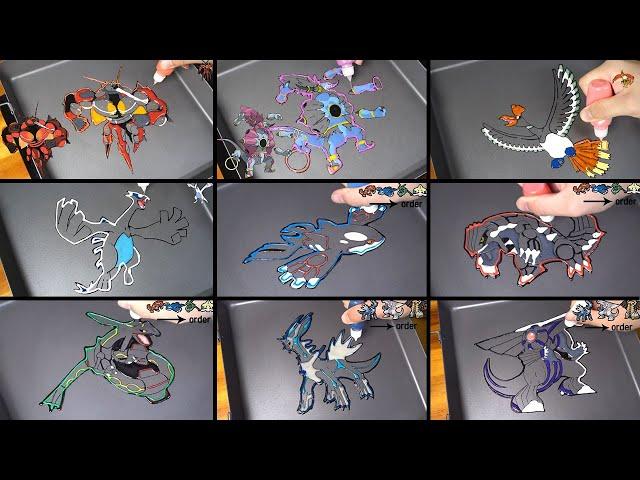 Amazing Pokemon Pancake art - legendary, Starting, Beast, Eevee Evolution