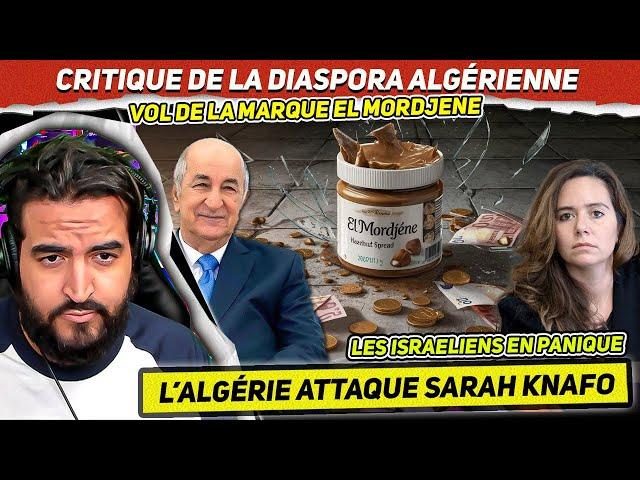 L’Algérie porte plainte contre Sarah Knafo. Critique de la diaspora Algérienne sur el Mordjene