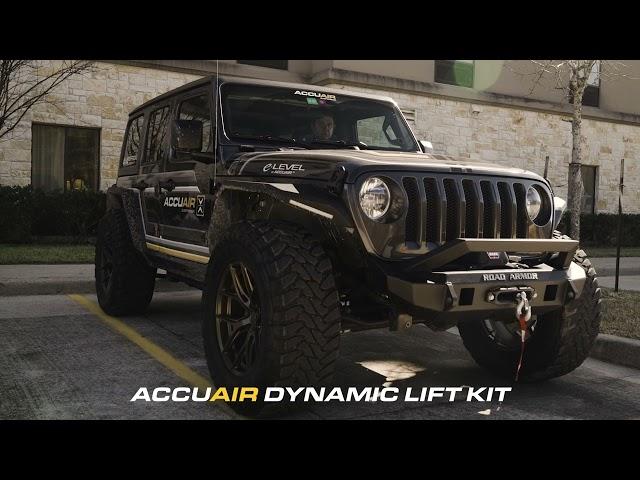 AccuAir Suspension Dynamic Jeep JL Lift Kit