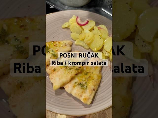 File oslića i krompir salata #food #cooking #lunchideas #homemade #recipe