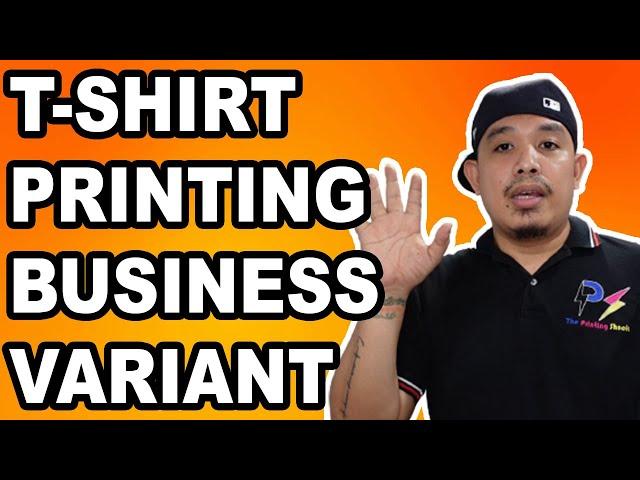 T-SHIRT PRINTING BUSINESS OPTIONS | ELECTION SHIRT | The Printing Shock | Marlon Ubaldo