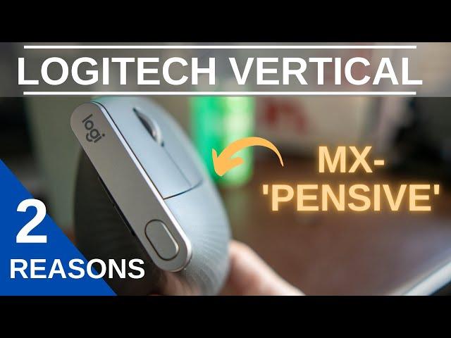 Why so EXPENSIVE?! Logitech MX Vertical Mouse Review