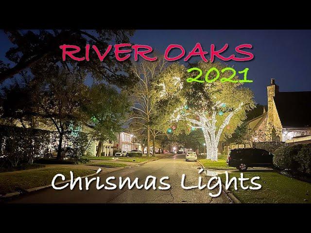  River Oaks Christmas Lights 2021Beautiful Oak Trees Lights 