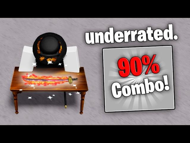 This basic ALMOST ONE SHOT combo is so underrated.. | The Strongest Battlegrounds ROBLOX