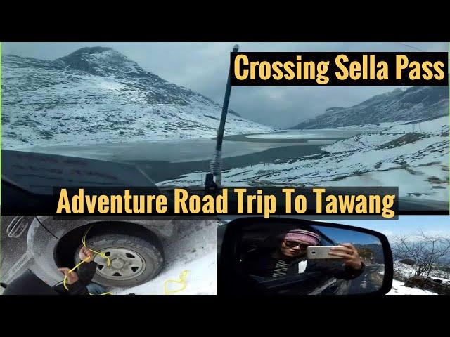 Crossing Sella Pass towards Tawang vlog