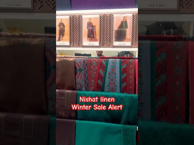 Nishat linen Winter Collection 2023 #sale #nishatlinen #shorts #viral #youtube #shorts #salealert