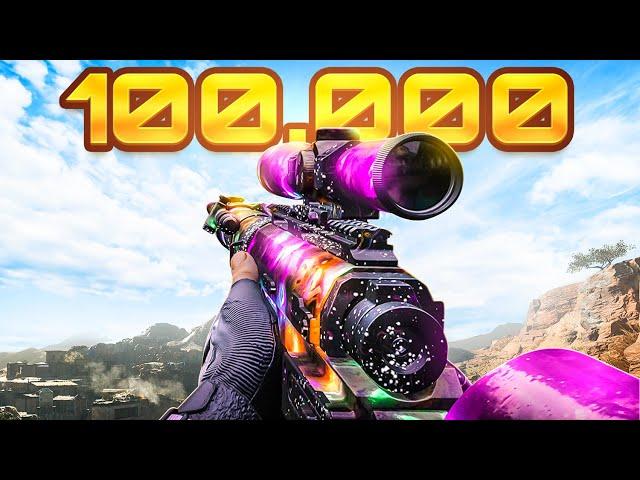 100,000 SNIPING KILLS in Modern Warfare 3!