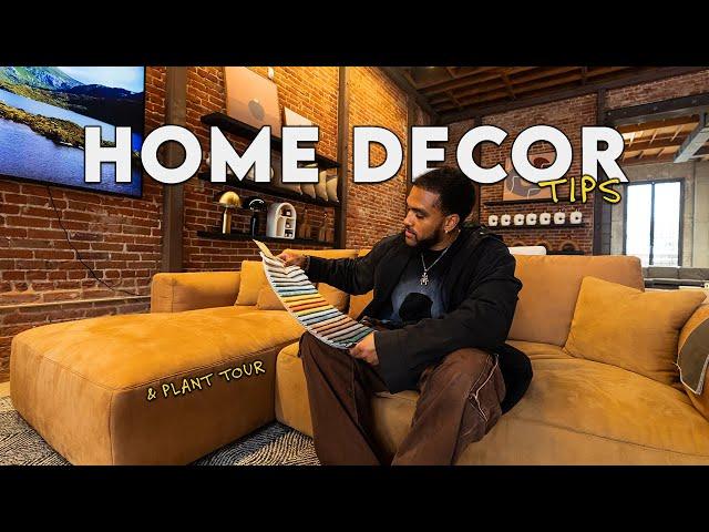 How to make your Home Feel Cozy | Plants, Interior Design Basics + Furniture Shopping