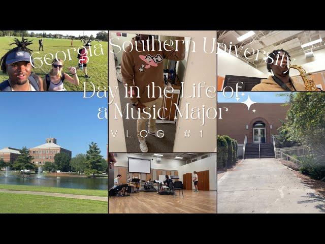 Day in the Life of a Music Major || Georgia Southern University || VLOG #001