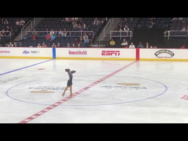 Alysa Liu Free Skate 2019 Aurora Games (Quad Lutz, Two Triple Axels)