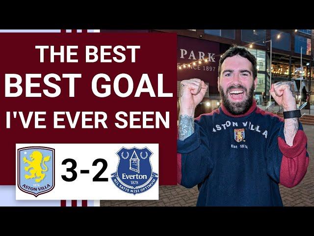 "THE BEST GOAL IVE EVER SEEN LIVE" | ASTON VILLA 3-2 EVERTON