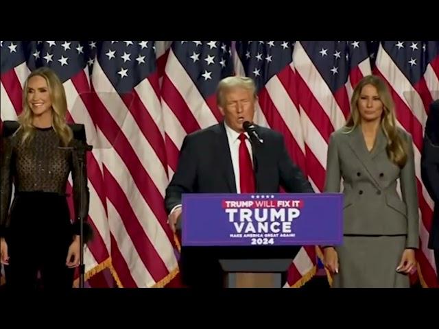 US election: Donald Trump declares victory