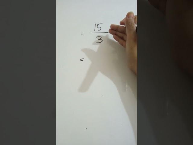 Simplify Fractions| easy trick just in 10 sec #math #mathematics #mathstricks