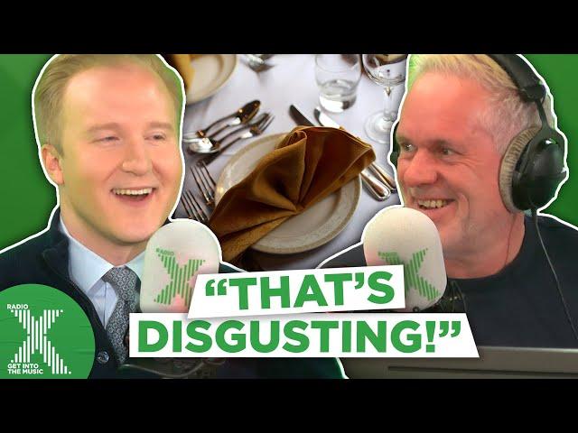 William Hanson's etiquette expertise | The Chris Moyles Show | Radio X