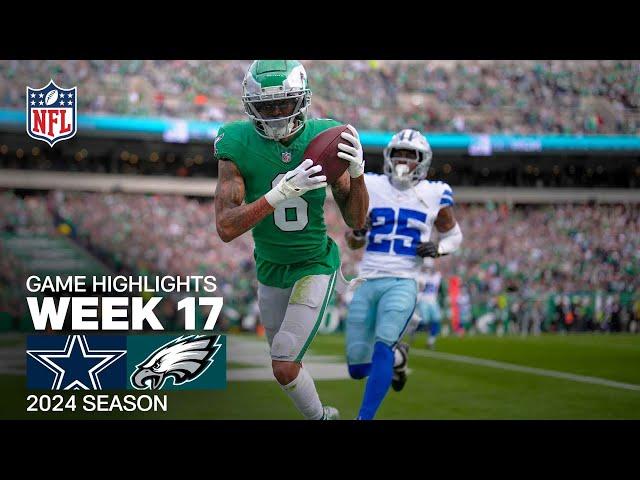 Dallas Cowboys vs. Philadelphia Eagles Game Highlights | 2024 Week 17