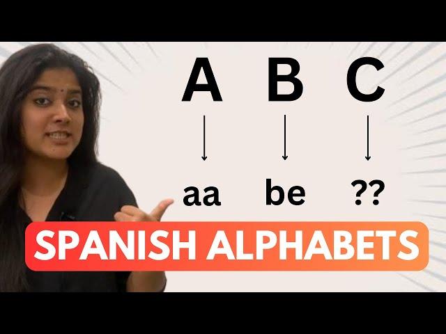 Spanish Alphabet for Beginners: Pronunciation & Essential Guide (English to Spanish) #youtube #learn