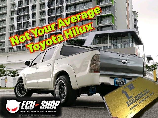 Fastest stock Toyota Hilux in town | Engine and car spec included | Drag Diesel Ecushop