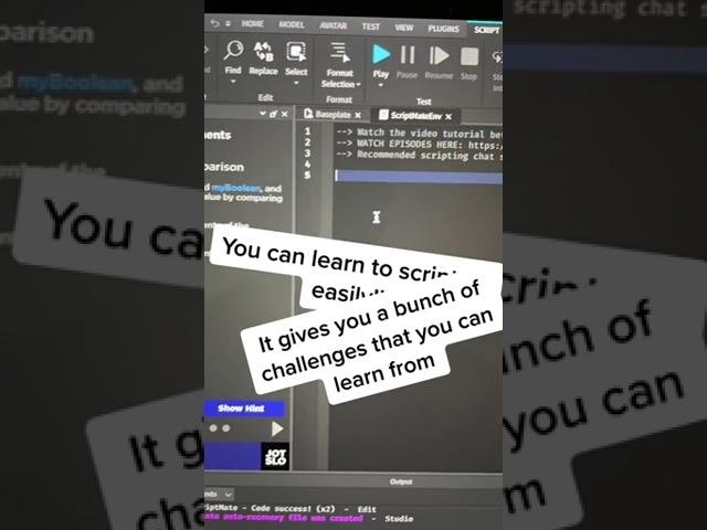 ScriptMate - Learn to Script on Roblox