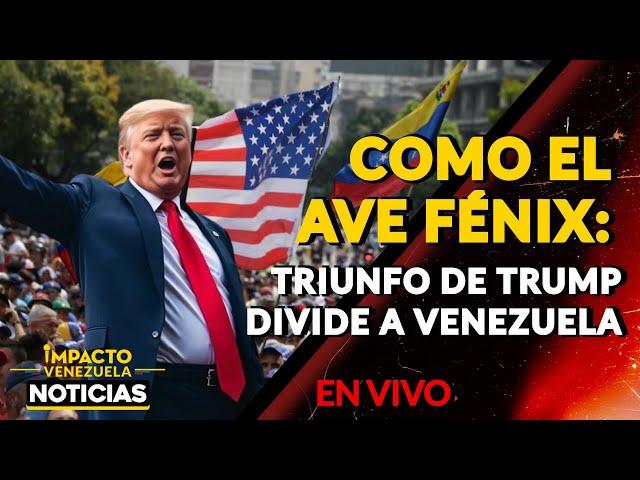 COMO EL AVE FÉNIX: triunfo de Trump divide a Venezuela.