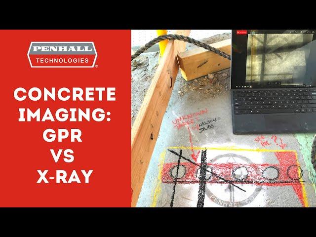 Concrete Imaging: GPR vs. Concrete X-Ray