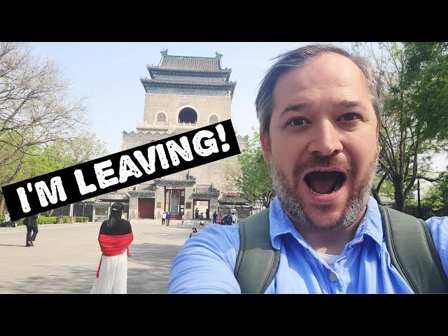 I'm leaving China after 14 years