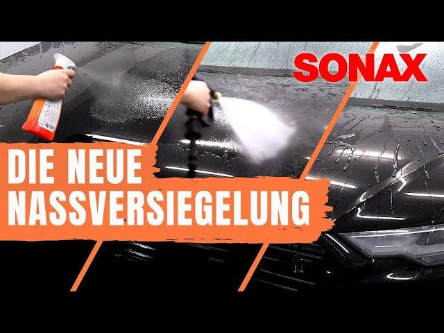 SONAX Xtreme Ceramic Nass Versiegelung erste Anwendung