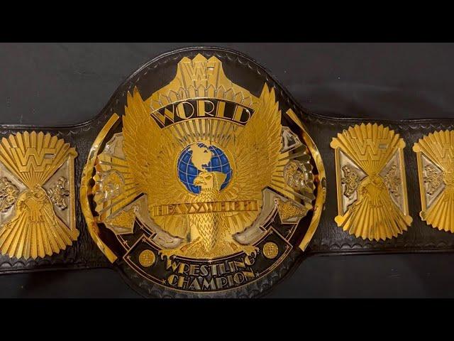 HD WrestleMania IV Winged Eagle Championship Belt Review From Ali Anas And Altair Belts