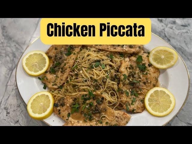 Chicken Piccata - Simple, Easy, Delicious, Italian!