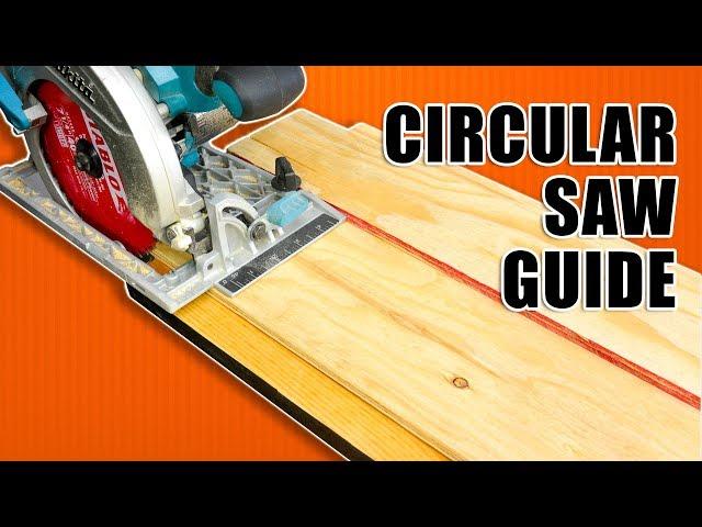 How to Make a Circular Saw Guide / Track Saw Guide