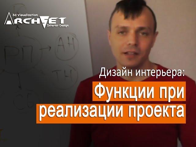 008 Дизайн интерьера. Основные функции при реализации проекта