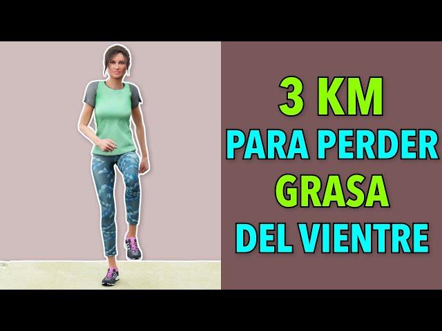 Caminata de 3 Km Para Perder Grasa del Vientre