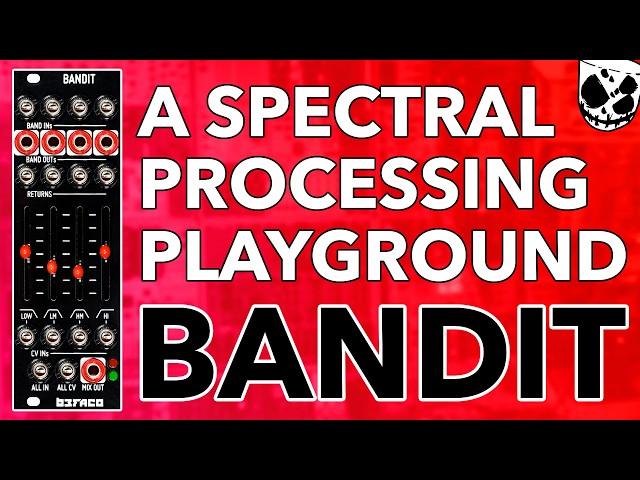 A Spectral Processing Playground! // Bandit (a creative mini filterbank) from Befaco