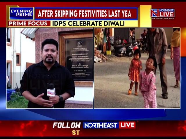 Manipur's Internally Displaced People(IDP) Celebrates Diwali, Hopes To Return Home Soon