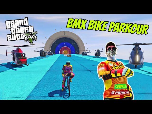 Amazing BMX Bike Parkour | GTA V