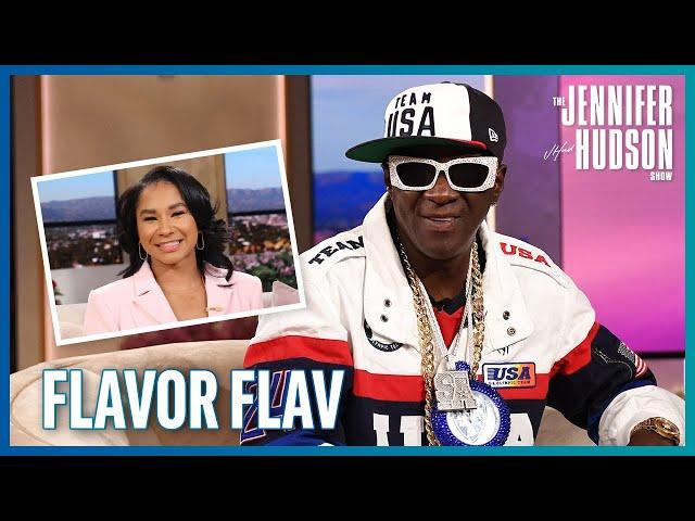 The Incredible Act Flavor Flav Did for Olympian Jordan Chiles