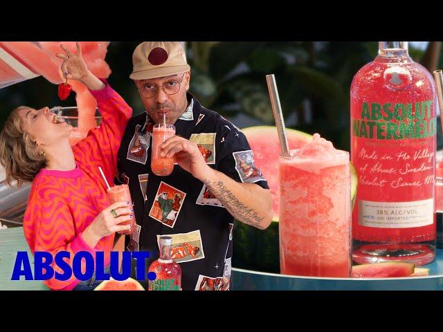 The Watermelon Habanero Slush | Absolut Watermelon Drinks | Absolut Drinks With Rico