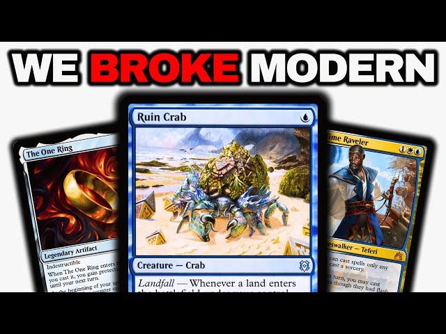 The *BEST* Mill Deck In Modern!? - Crab Control Is Insane | Azorius Mill | Modern Meta | MTGO League