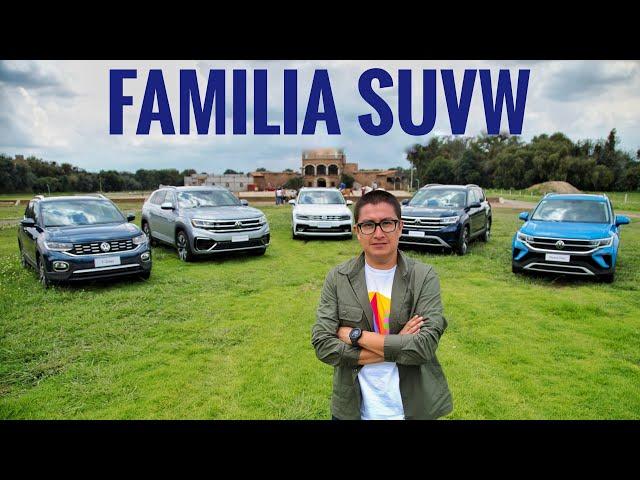 Volkswagen y la familia SUVW: T-Cross, Taos, Tiguan, Teramont y Cross Sport