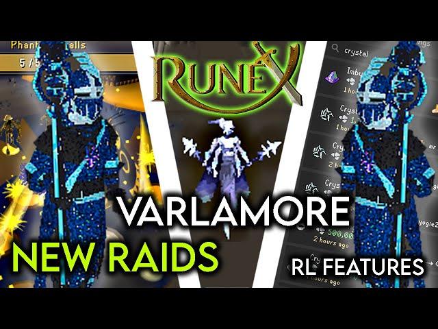 RUNEX REWORKED THE ENTIRE SERVER?! VARLAMORE + NEW RAIDS RuneX RSPS Update Review+ $200 Giveaway!