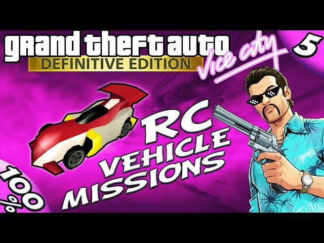 GTA Vice City Definitive: ALL OFF-ROAD + RC TOYZ MISSIONS [100% Walkthrough]