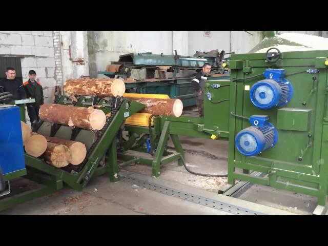 - DIAMETRAS - No 10 | Lentelių gamybos linija | Линия для тарной доски | Pallet production line |